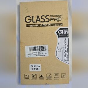 Premium Tempered Screen Protector for Galaxy S21 Plus - Brown